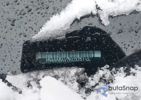 2019 Nissan Maxima 3.5 Platinum z USA, uszkodzony, nr VIN 1N4AA6AV7KC375115